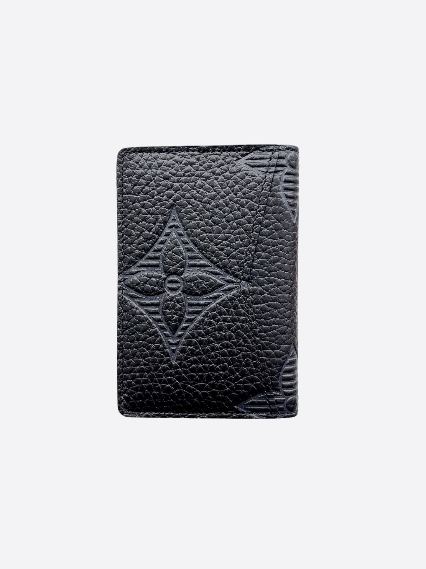 Louis Vuitton Pocket Organizer Black Taurillon