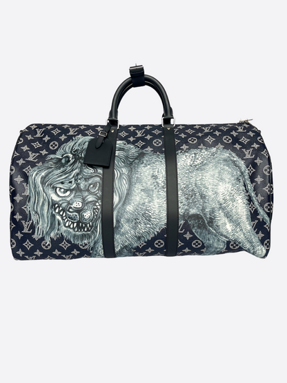 Louis Vuitton Chapman Brothers Monogram Keepall 55