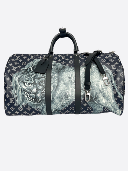 Louis Vuitton Chapman Brothers Monogram Keepall 55