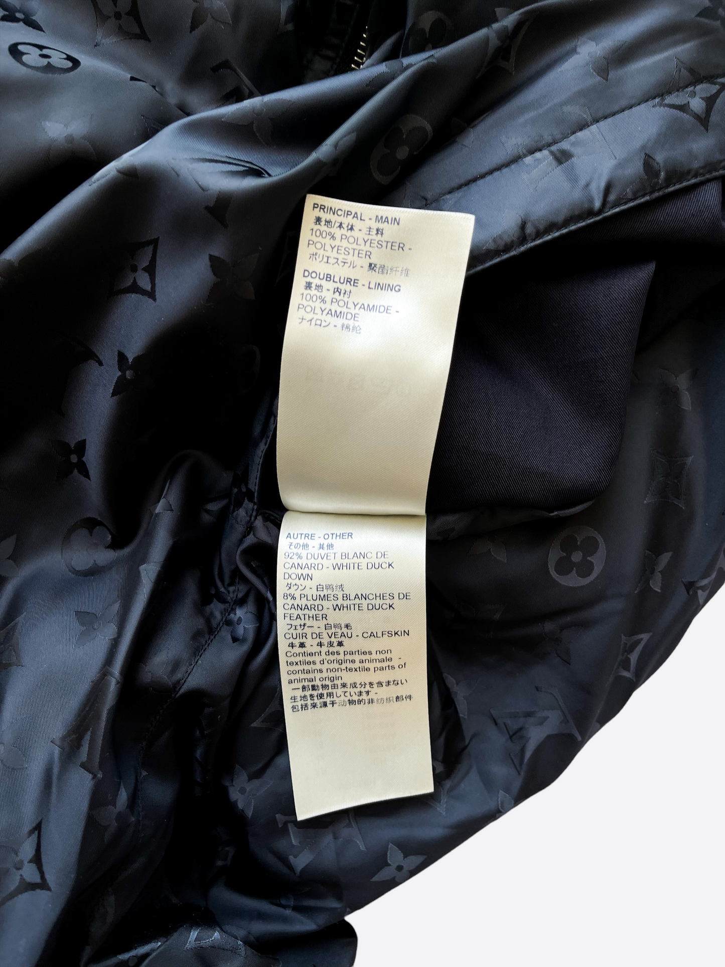 Louis Vuitton - Monogram Reversible Light Bomber - Black - Men - Size: M - Luxury