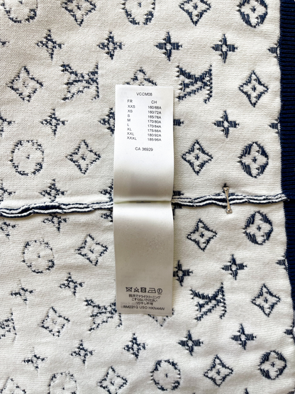 Louis Vuitton Navy Monogram Gradient Sweater