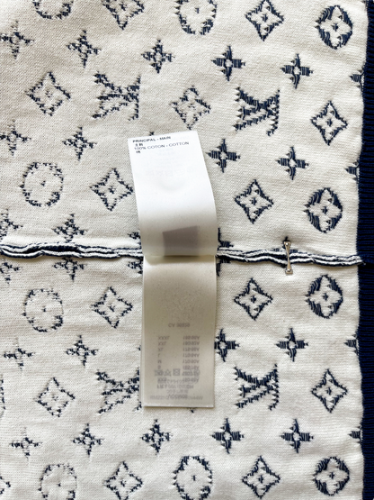 Louis Vuitton Navy Monogram Gradient Sweater