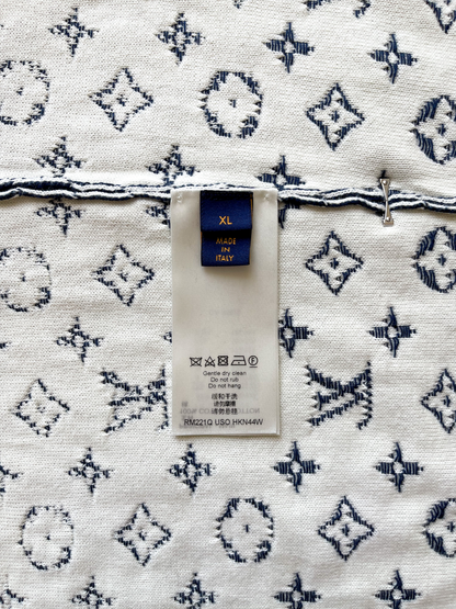 Louis Vuitton Navy Monogram Gradient Sweater