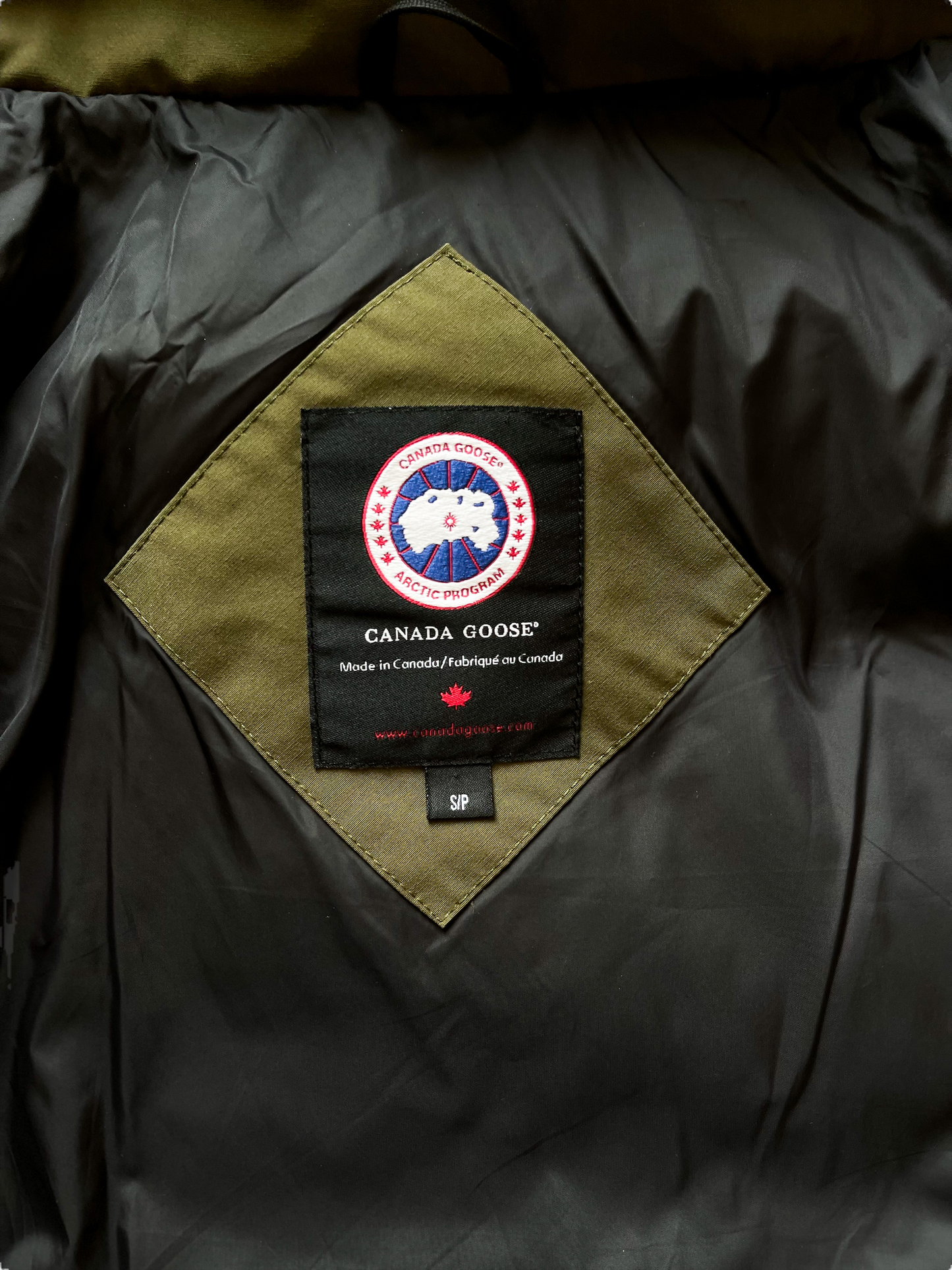 Canada Goose Military Green Wyndham Men's Jacket