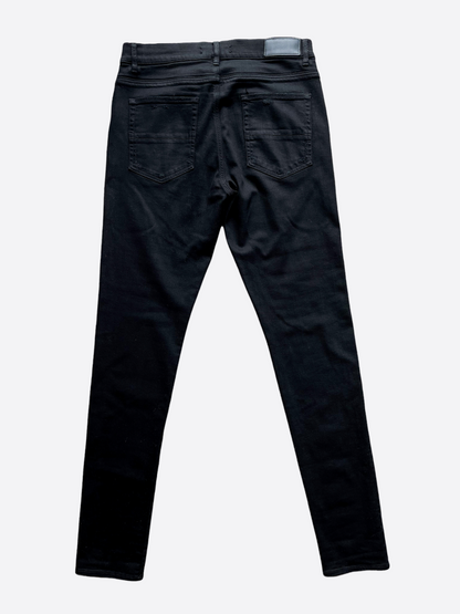 Amiri Black Stack Denim