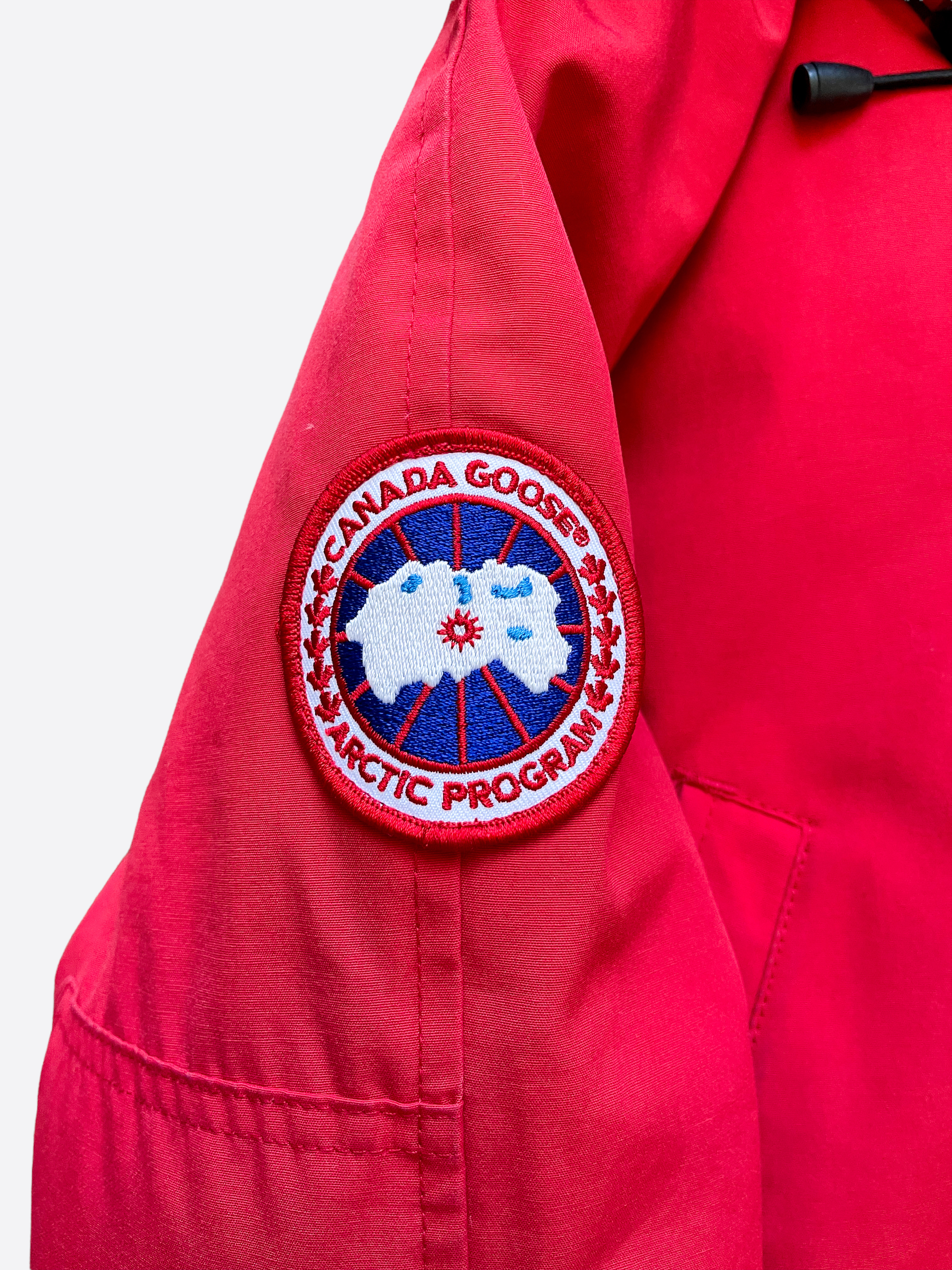Canada goose red hot sale jacket womens