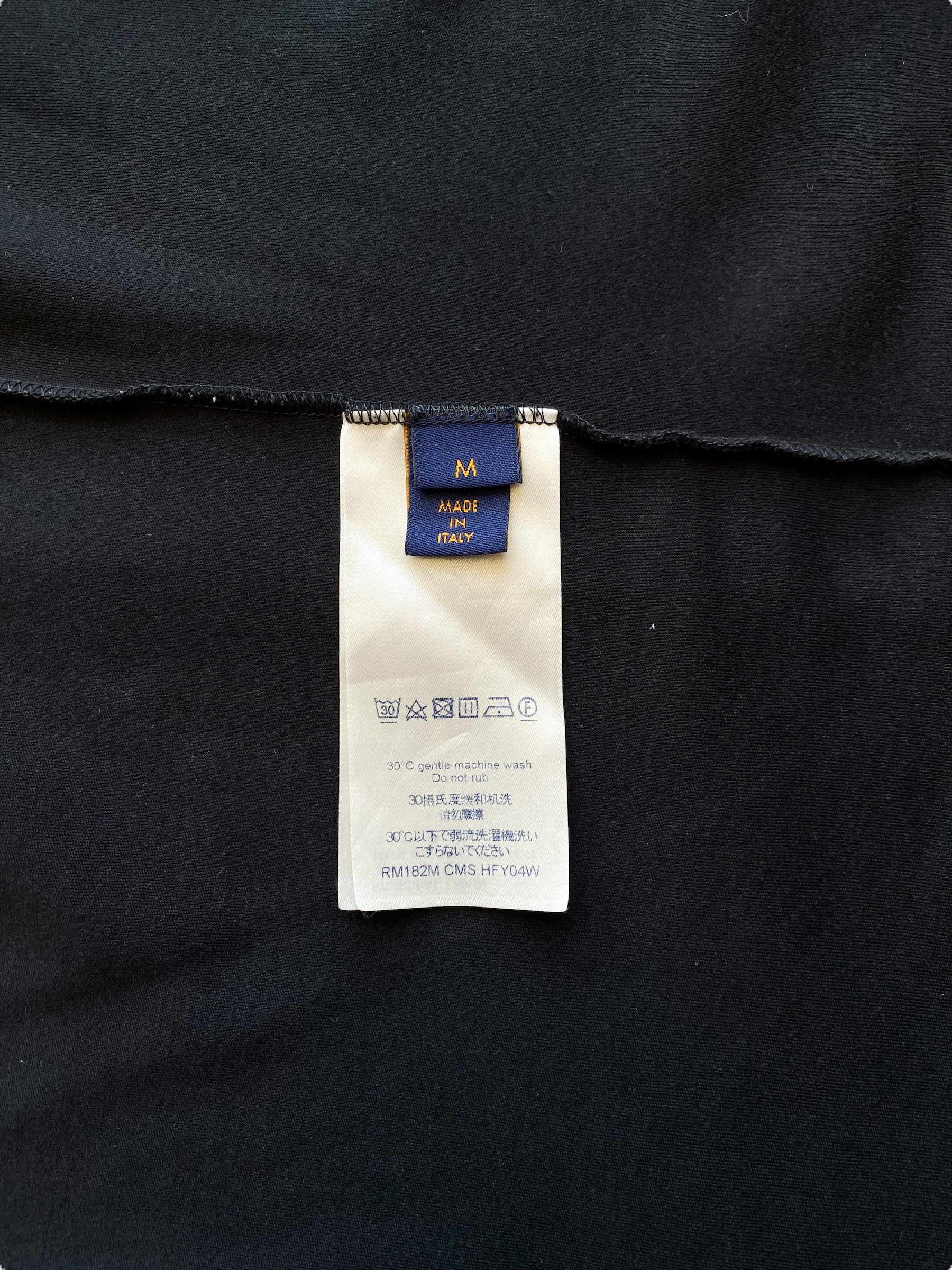 Louis Vuitton Grey Cotton Jersey Upside Down Logo Sweatshirt M