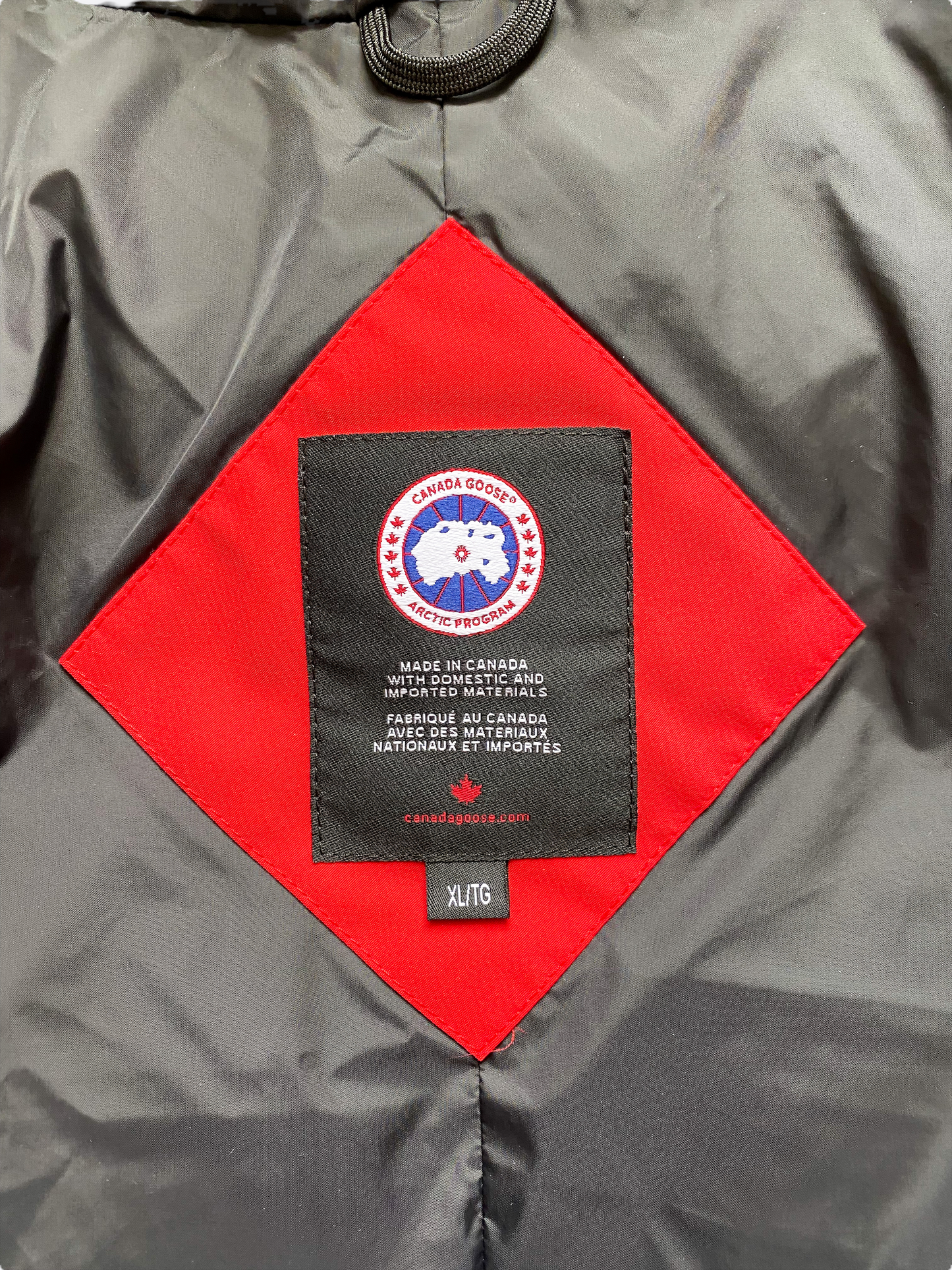 Canada Goose Red Macmillan Men's Jacket