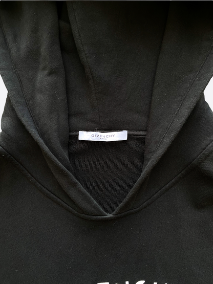 Givenchy Distressed Logo Hoodie