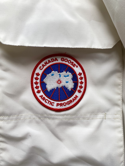 Canada Goose White Expedition Men's Jacket