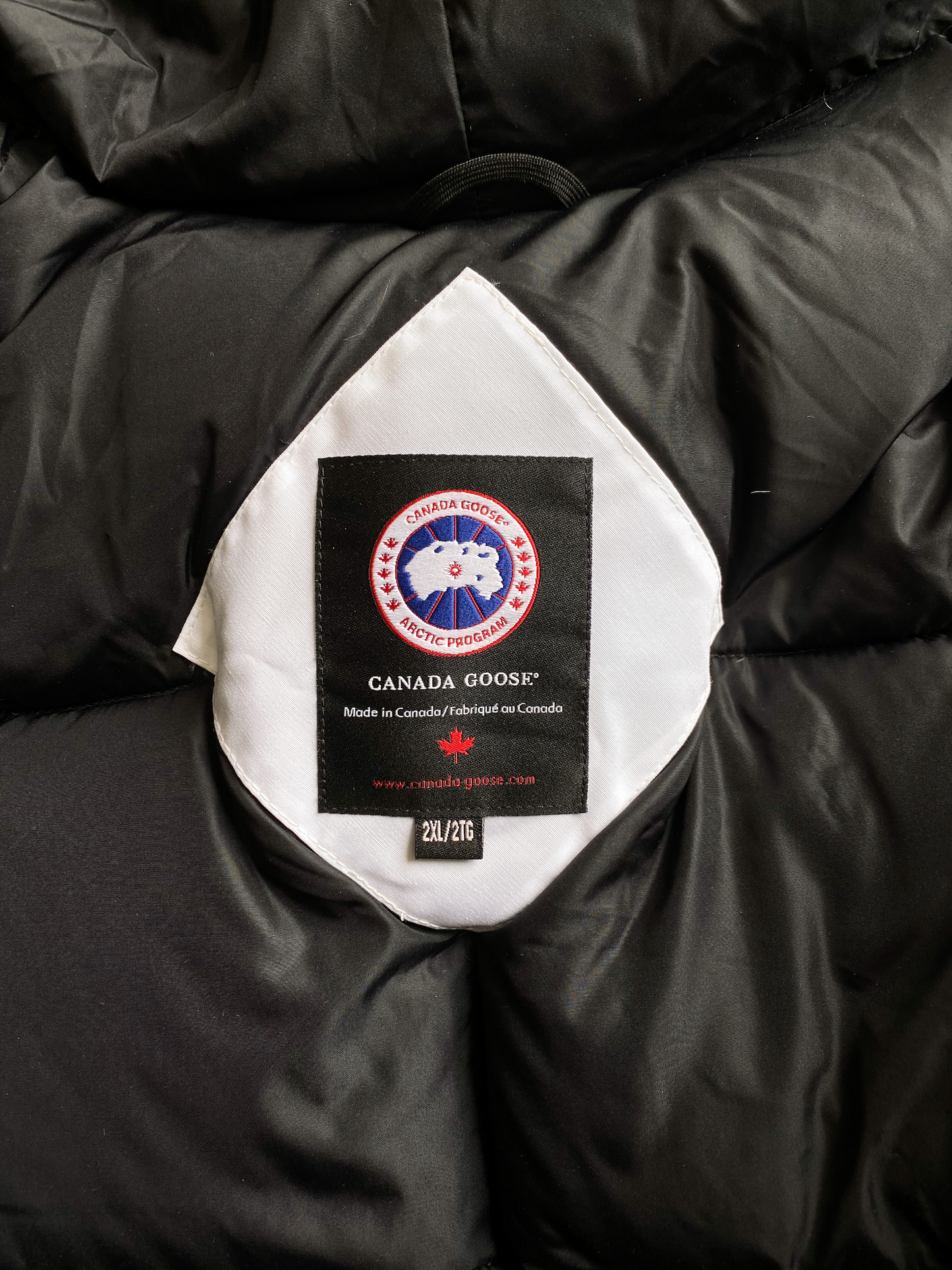 Canada Goose White Expedition Men's Jacket