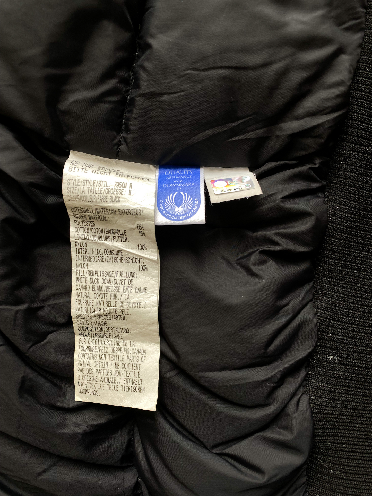 Canada Goose Black Chilliwack Men's Jacket