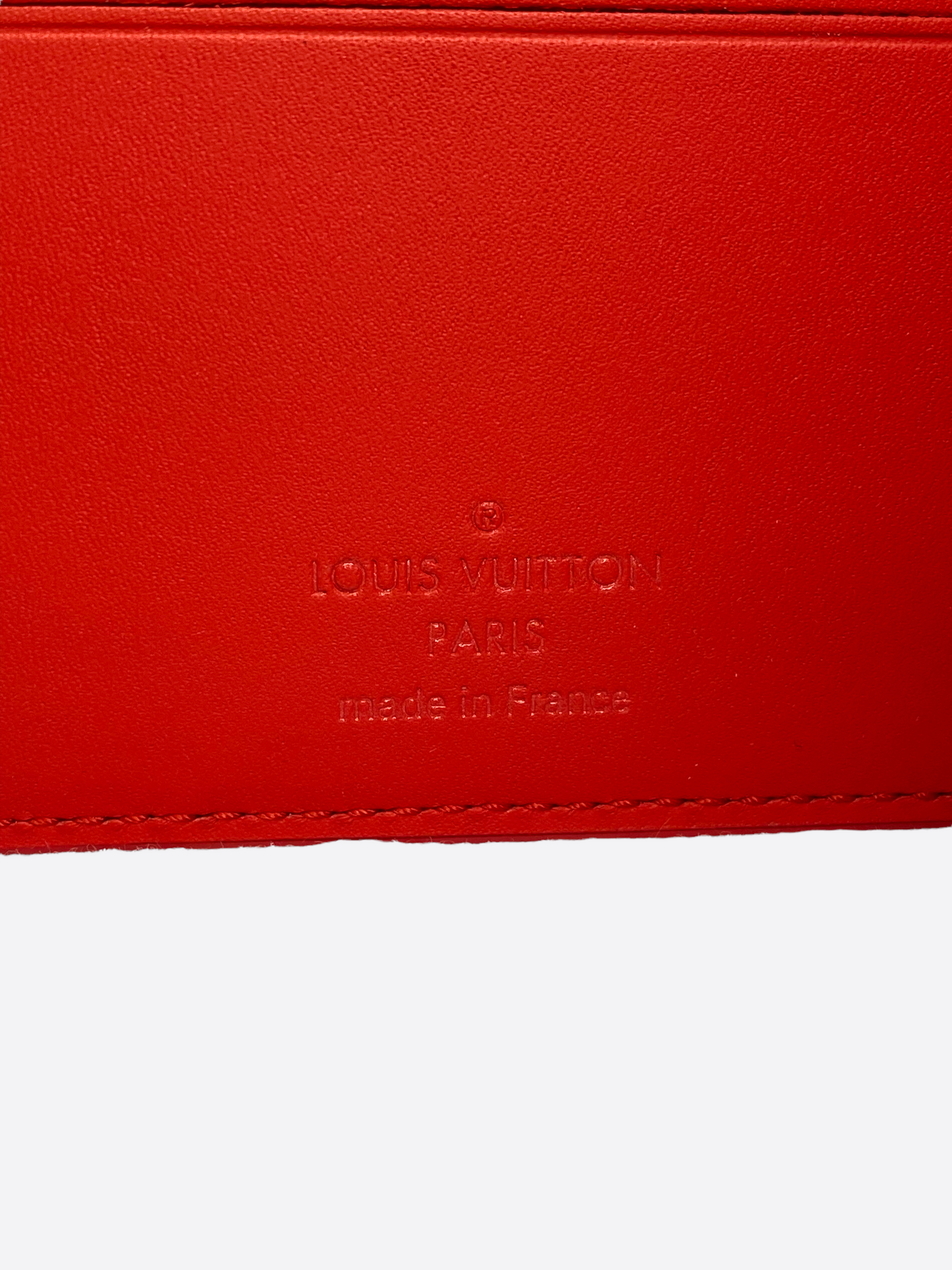 Louis Vuitton White Damier Spray Multiple Wallet