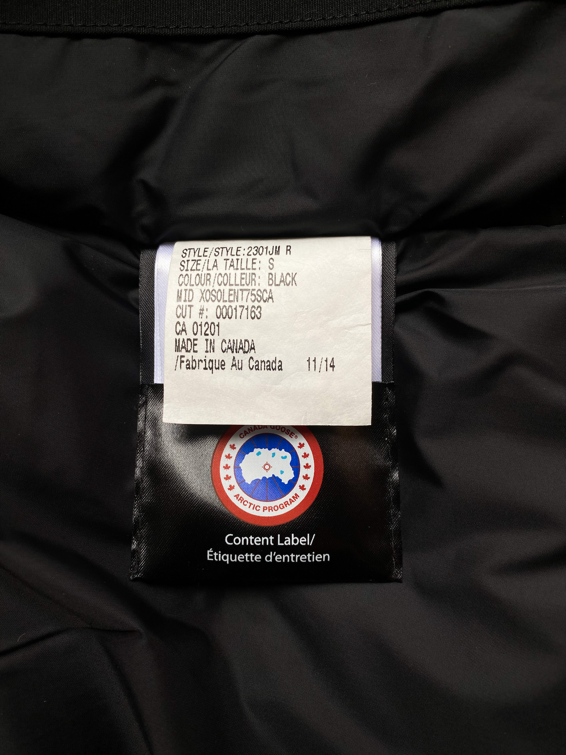 Canada Goose Black Russel Men s Jacket