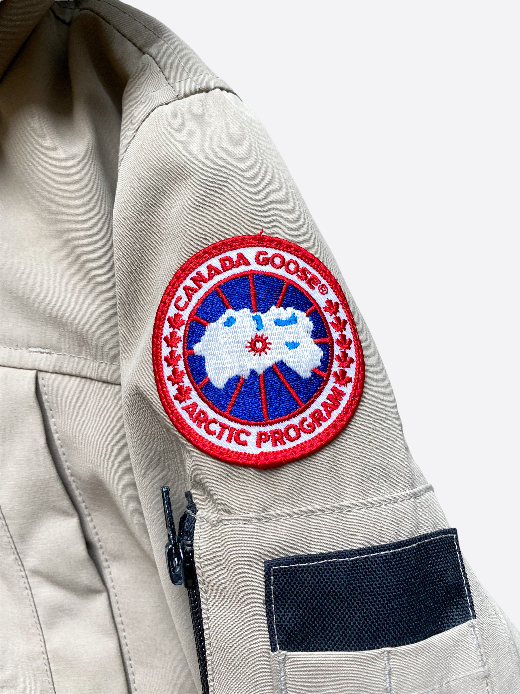 Cream canada shop goose jacket