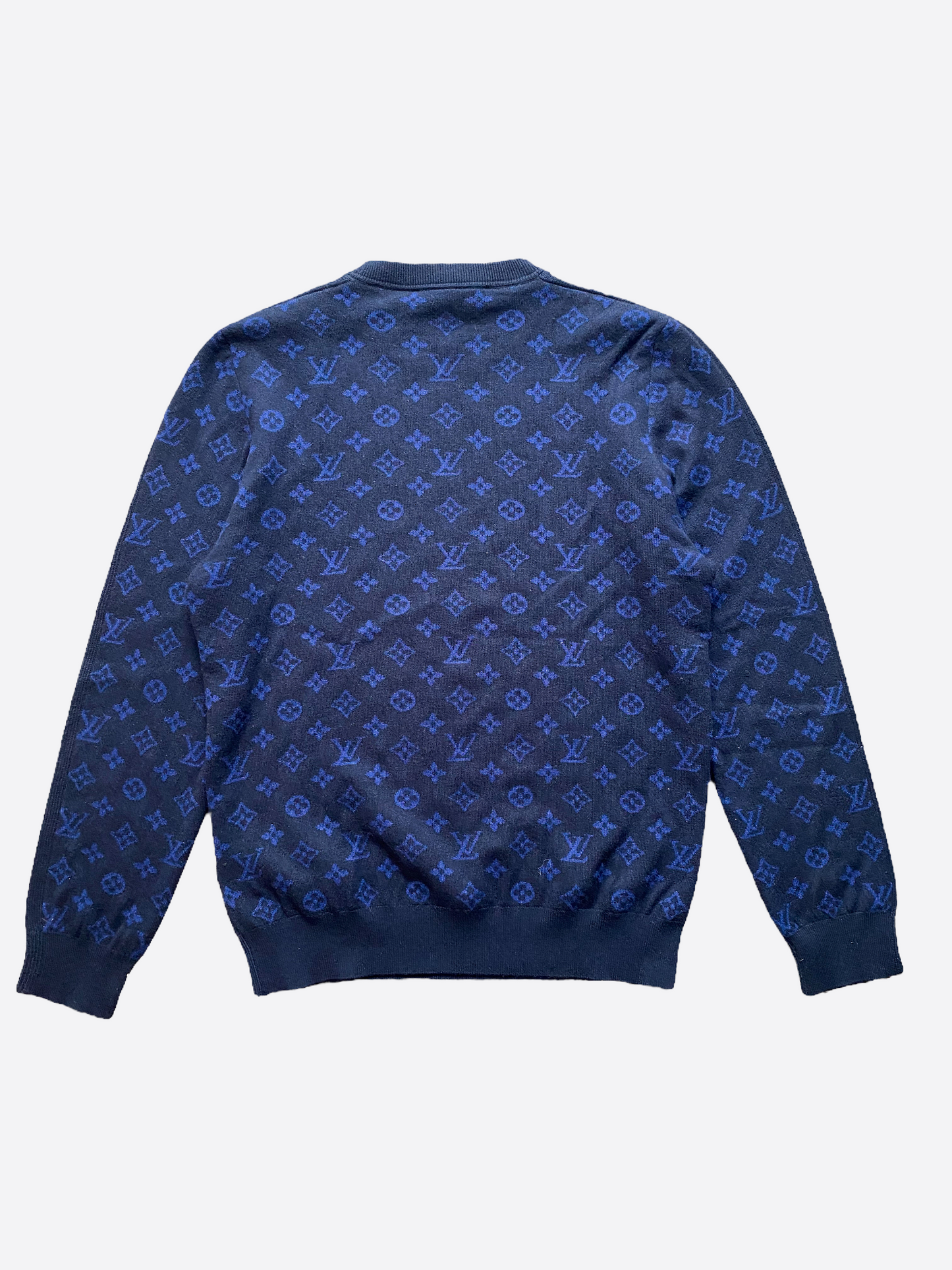 Chewy Vuitton - Classic Monogram Long Sleeve Sweater
