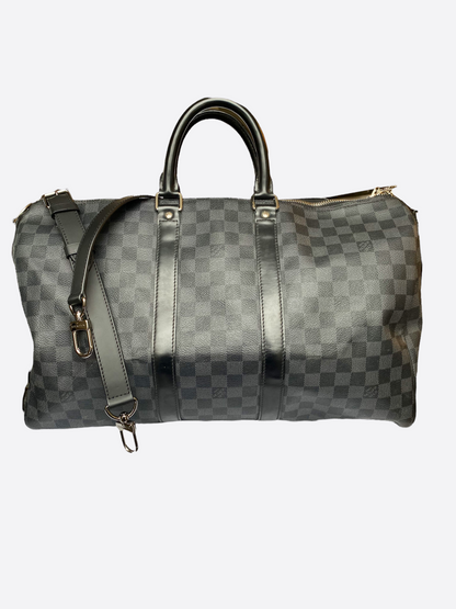 Louis Vuitton Graphite Damier Keepall 45