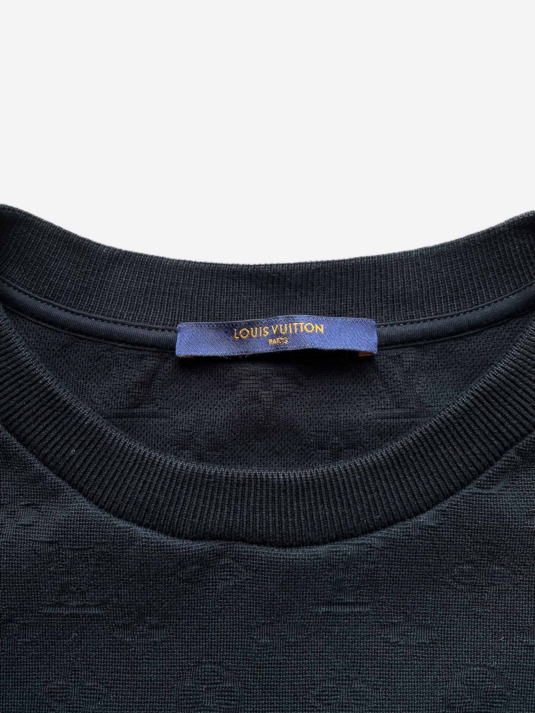 Louis Vuitton Black Monogram Pocket Shirt – Savonches
