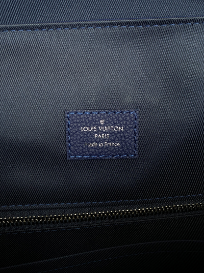 Louis Vuitton Blue Monogram Bandana Christopher Backpack