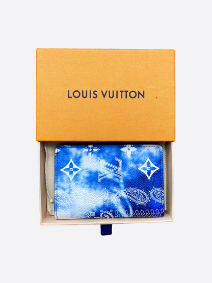 Louis Vuitton Blue Monogram Bandana Pocket Organizer