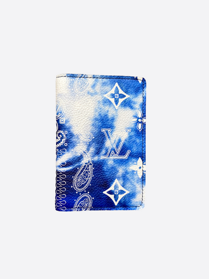 Louis Vuitton Blue Monogram Bandana Pocket Organizer