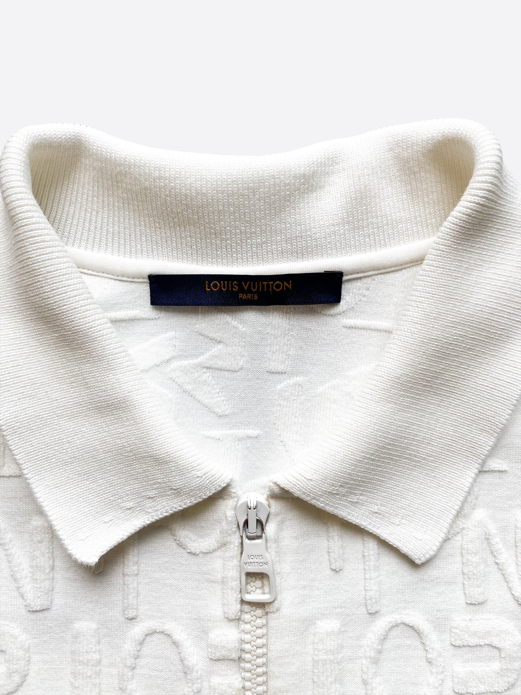 lv white polo shirt