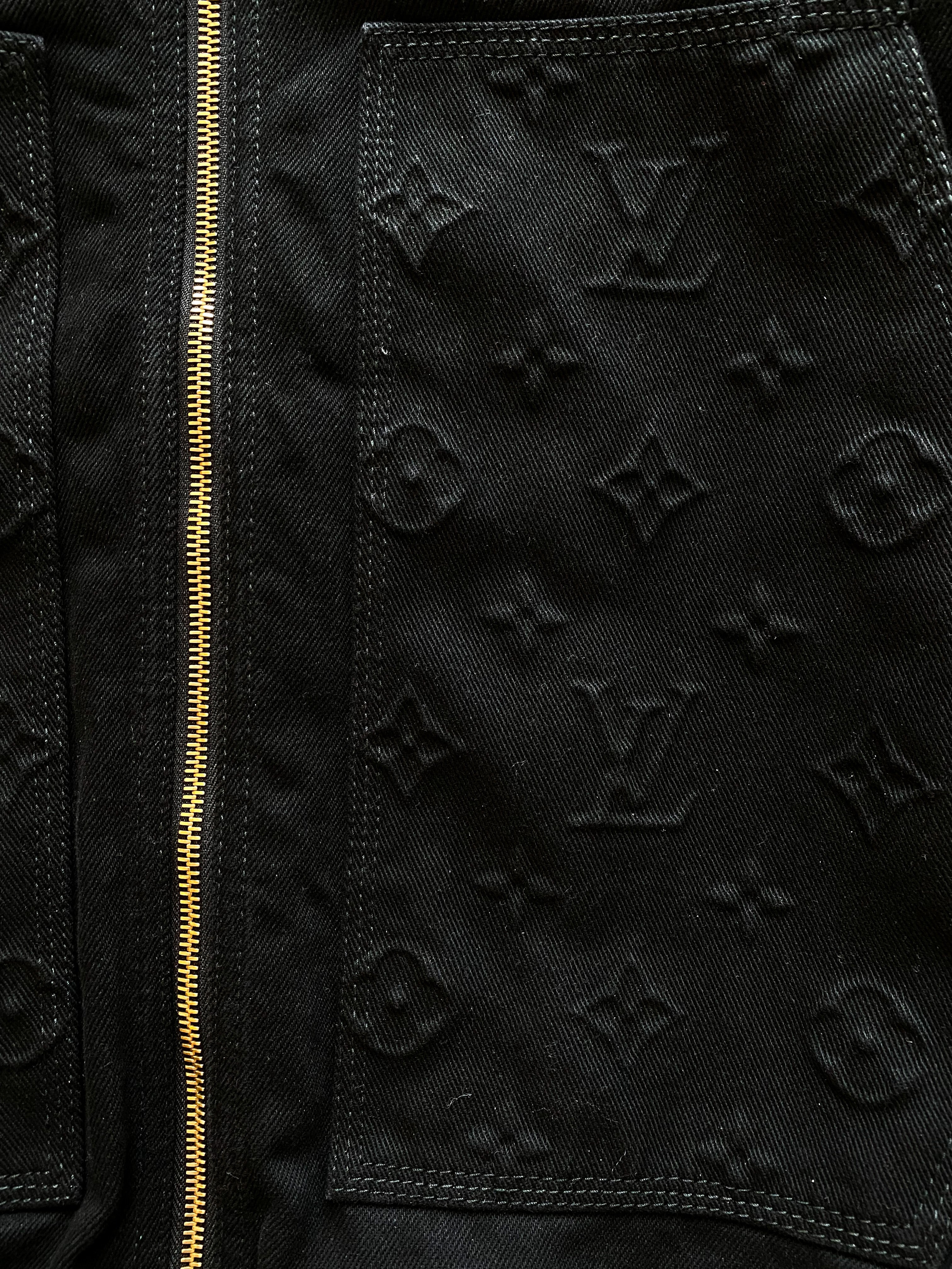 Louis Vuitton Black windbreaker jacket  Unique Designer Pieces