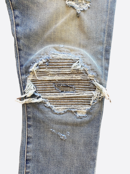 Amiri Indigo Distressed MX1 Jeans