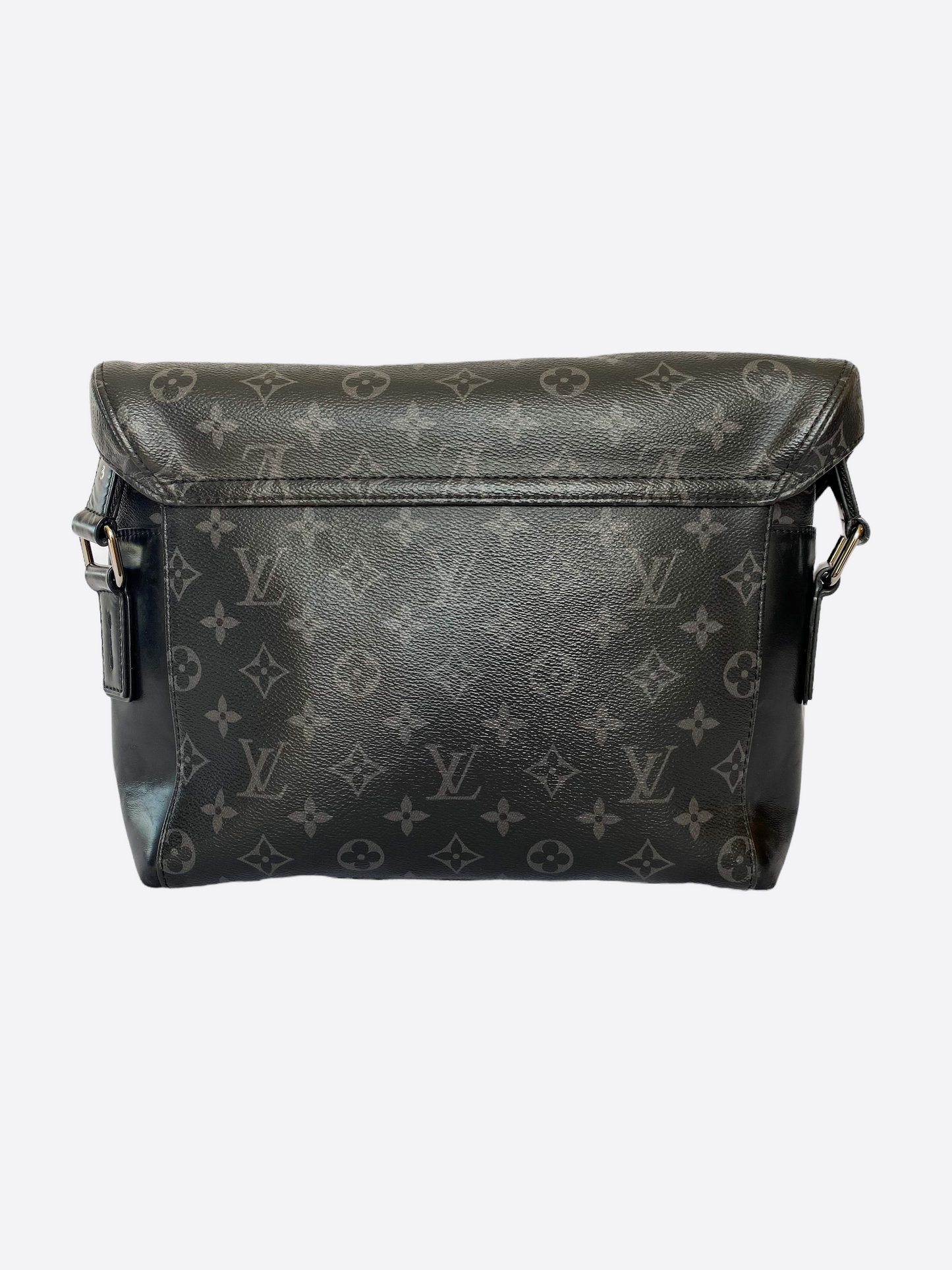 Louis Vuitton, Bags, Louis Vuitton Mens Messenger Voyage Pm Shoulder Bag  Monogram Eclipse Black Gray