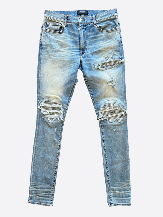 Amiri Indigo Distressed MX1 Jeans