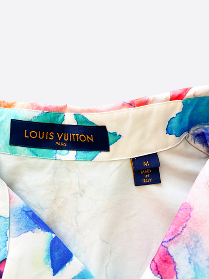 Louis Vuitton Watercolor Short Sleeve Shirt