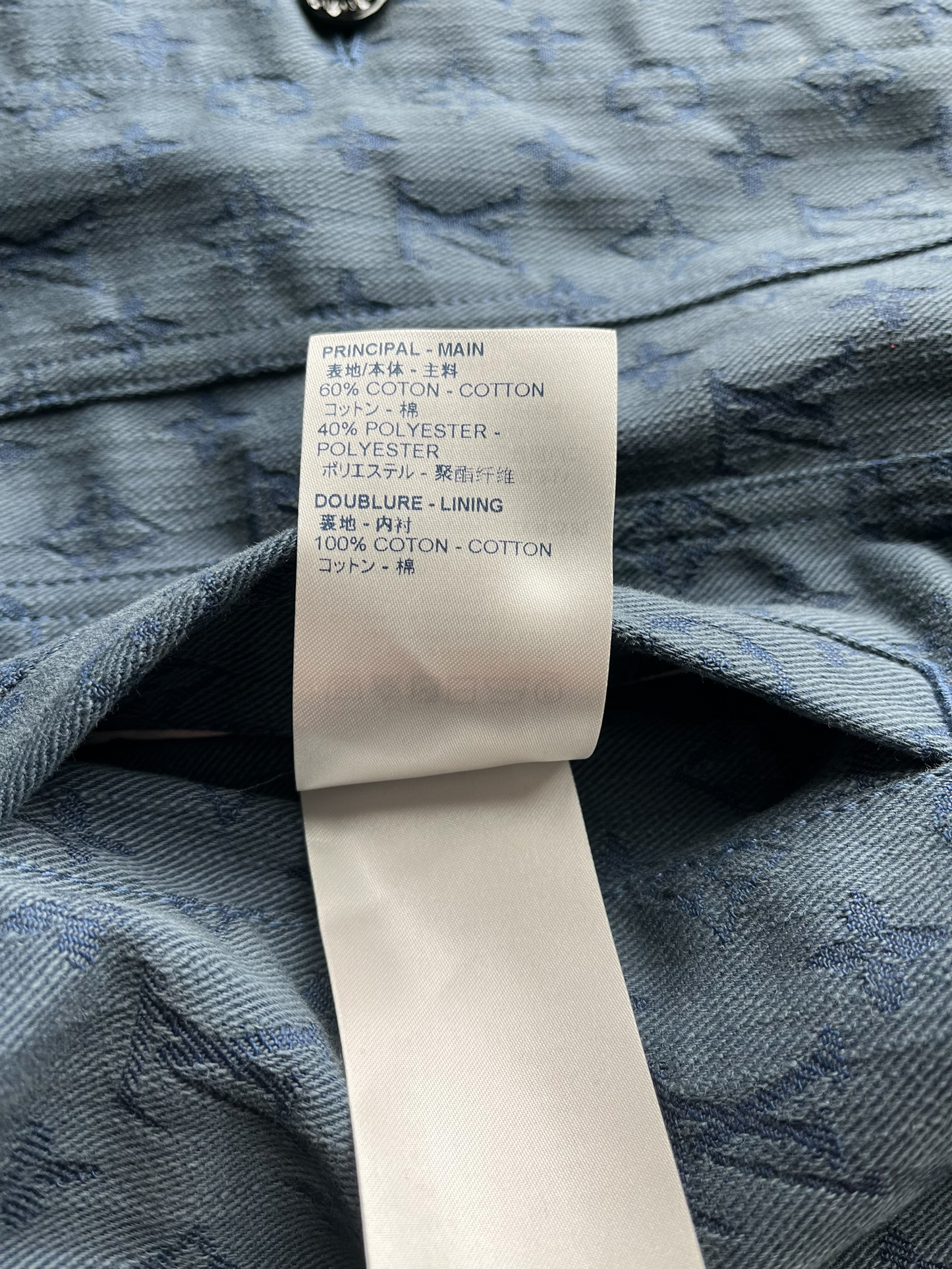 Louis Vuitton Denim Denim Jacket - Blue Outerwear, Clothing - LOU823014