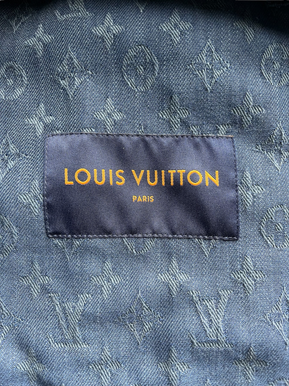 Louis Vuitton Blue Monogram Denim Jacket