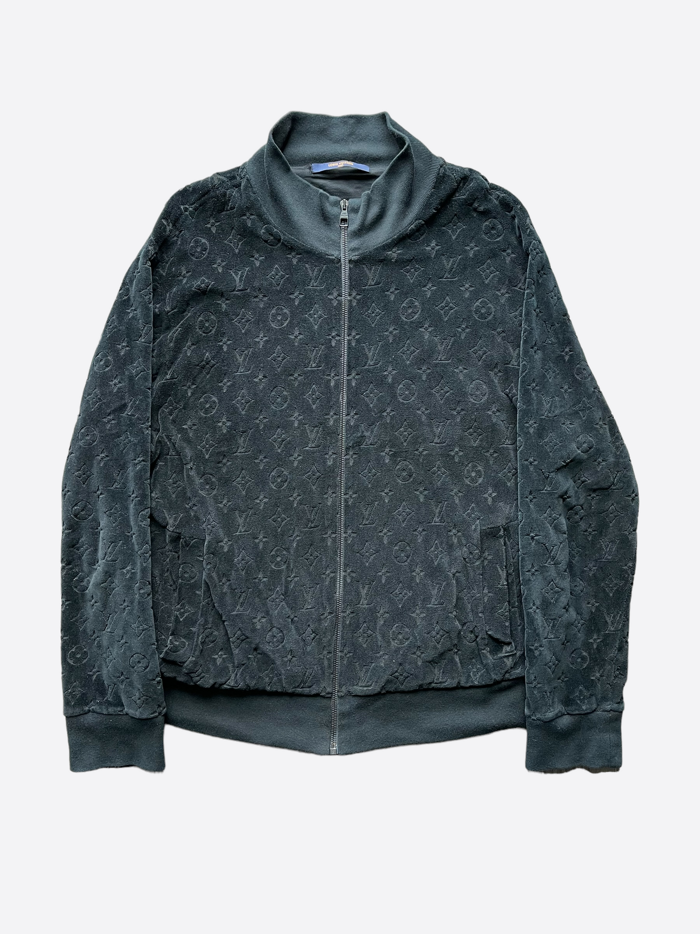 Cotton velour monogram best sale blouson