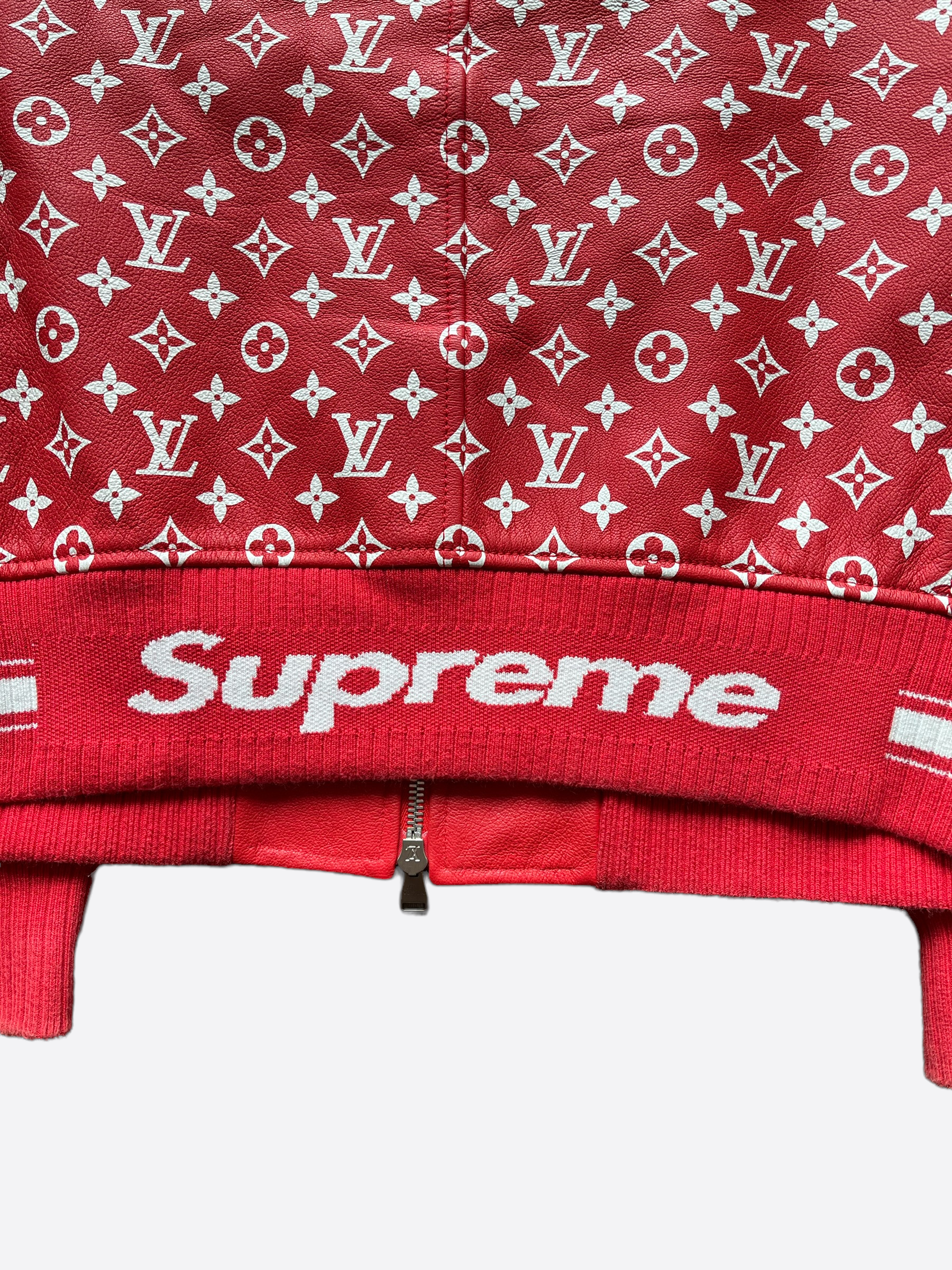 Bomber louis 2025 vuitton supreme