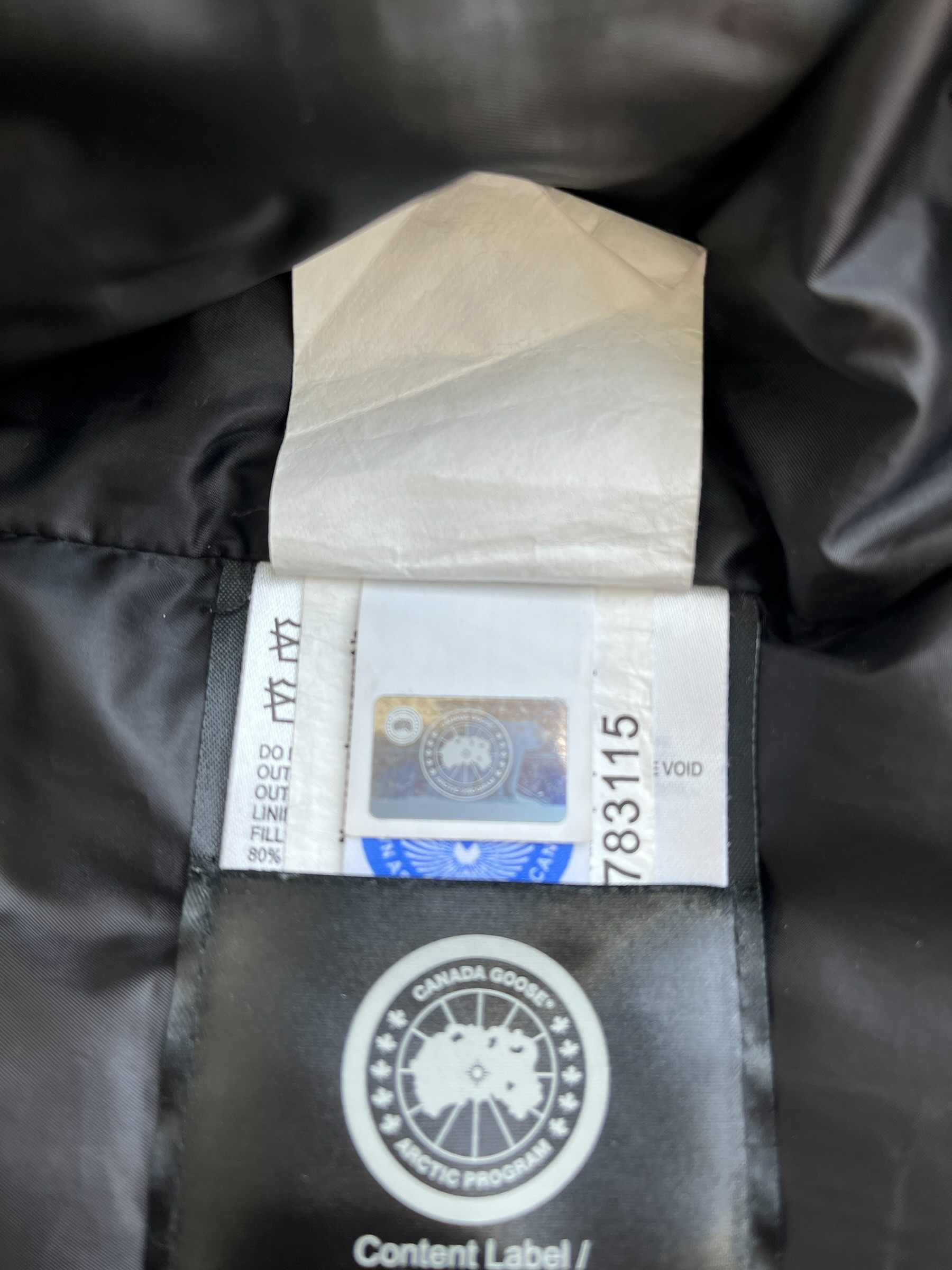 Canada goose hendriksen coat 2025 black label