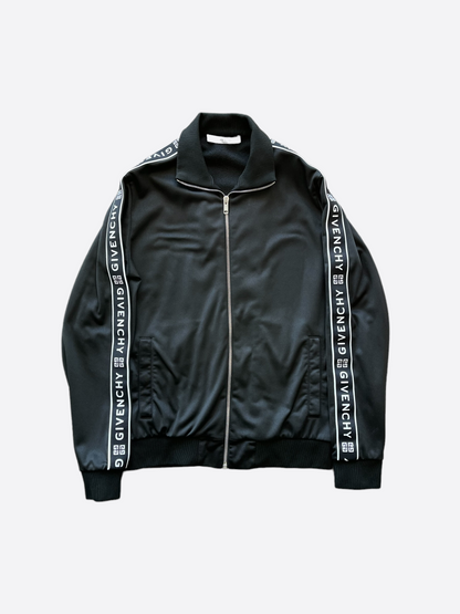 Givenchy Logo Tape Striped Track Jacket