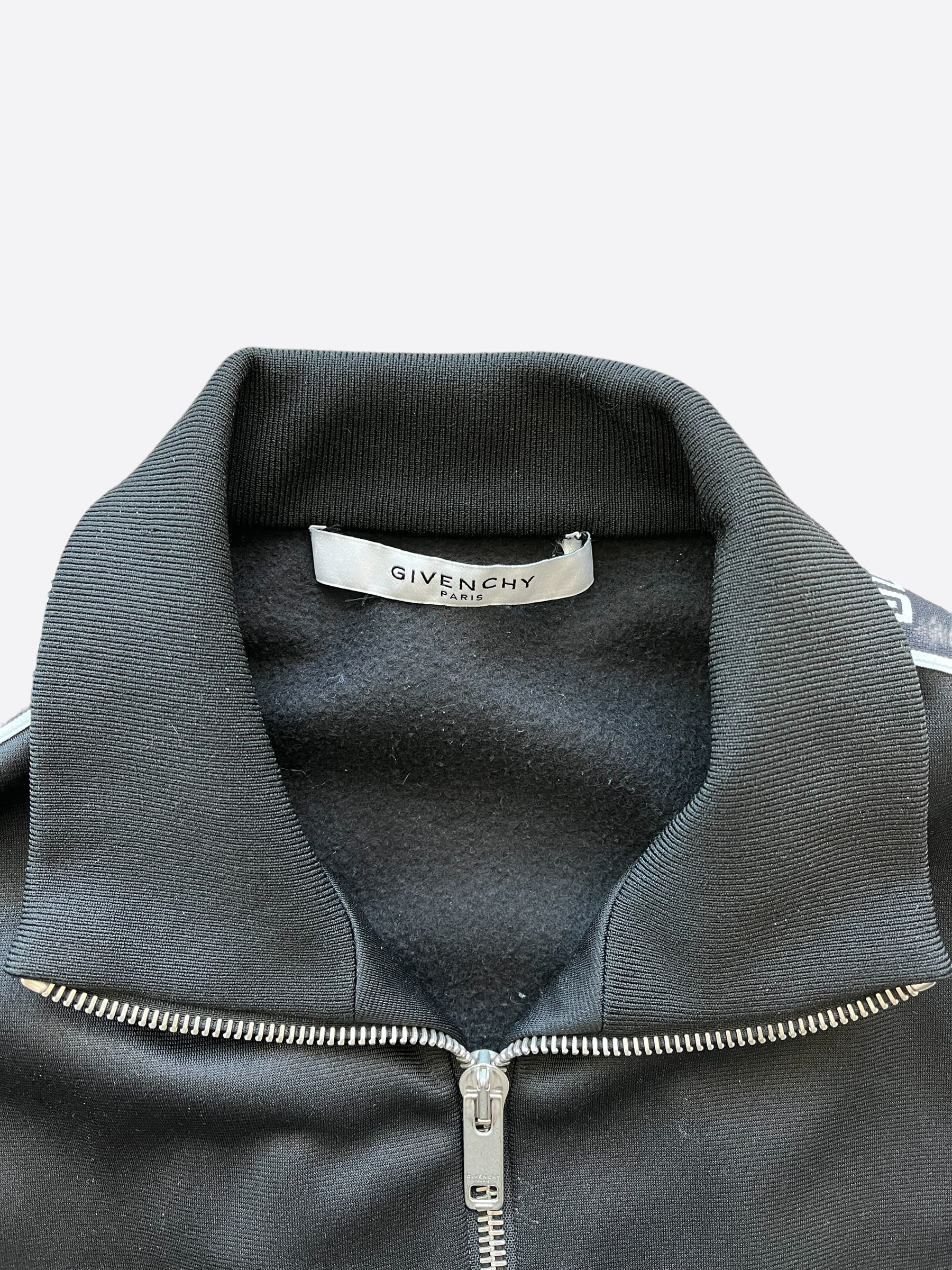 Givenchy Logo Tape Striped Track Jacket Savonches