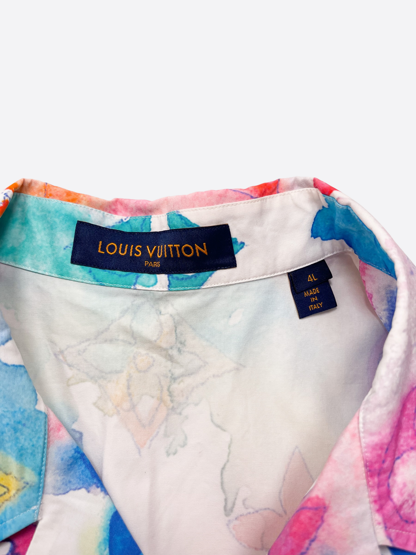 Louis Vuitton Watercolor Short Sleeve Shirt