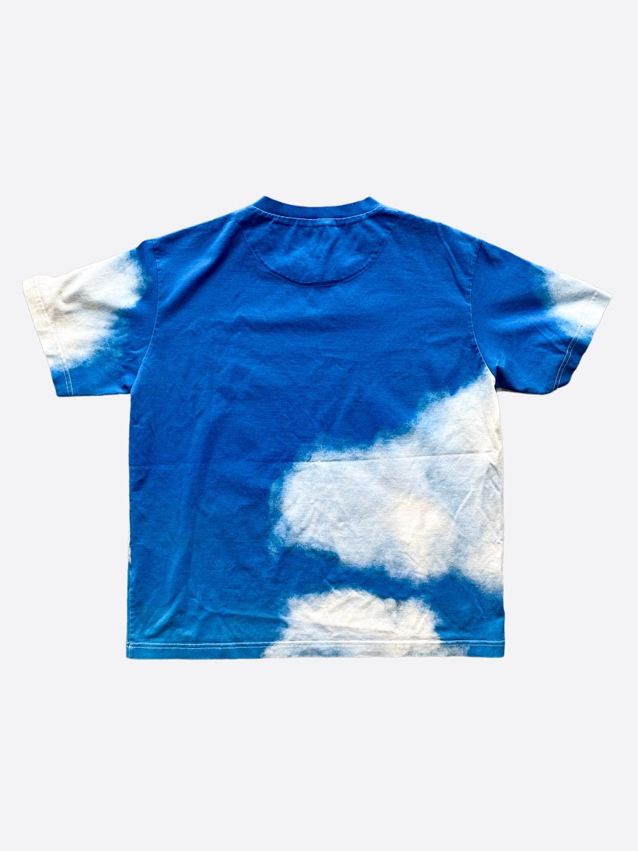 Louis Vuitton Blue & White Cloud Logo T-Shirt