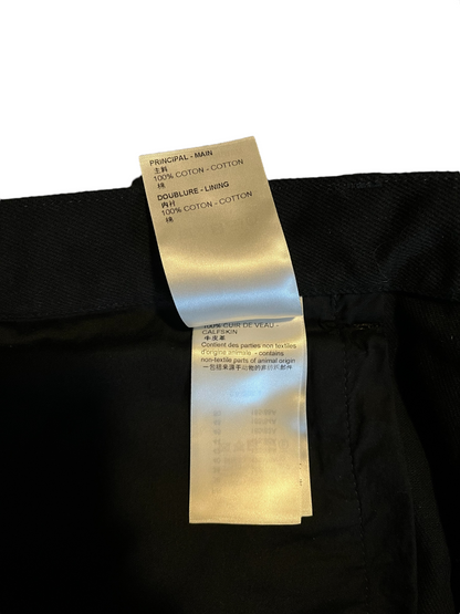 Louis Vuitton Black Monogram Carpenter Pants