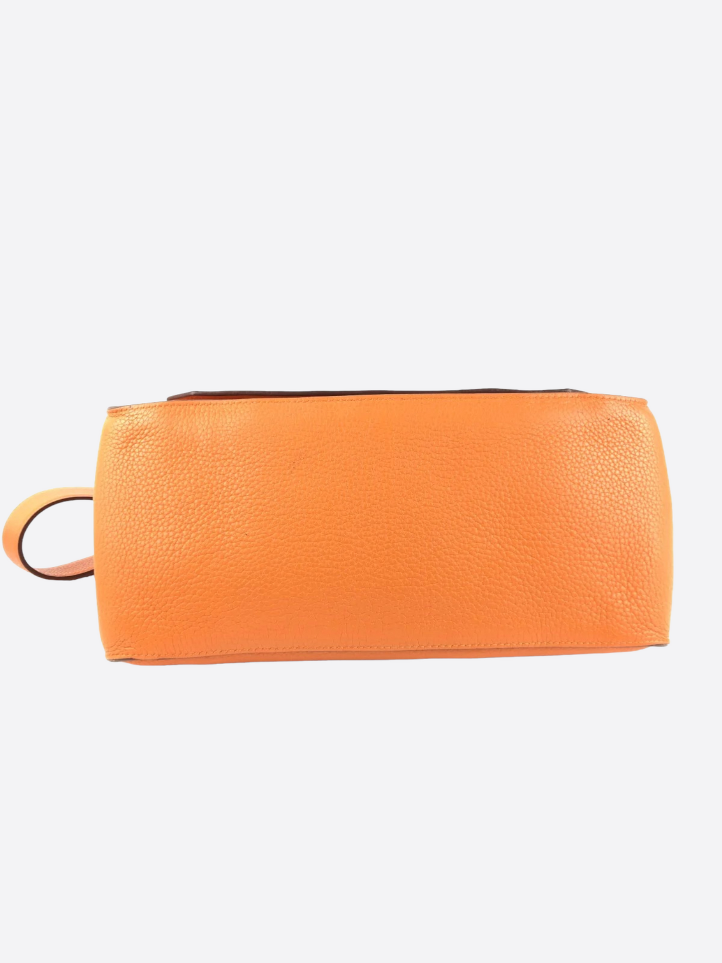 Hermes Orange Clemence Leather Jypiere 34