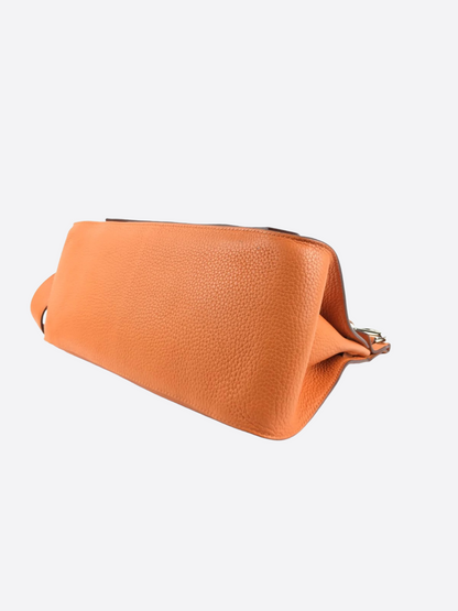 Hermes Orange Clemence Leather Jypiere 34