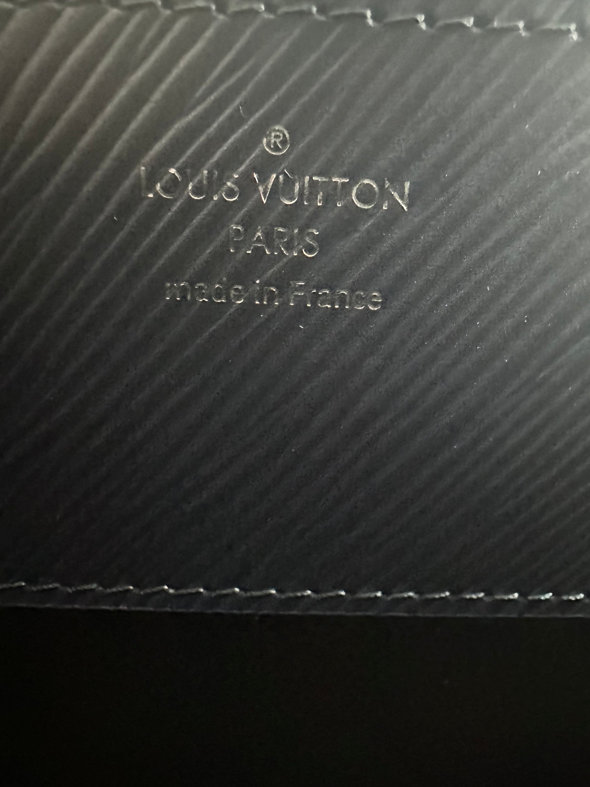 Louis Vuitton Epi Twist Tote Indigo 328649