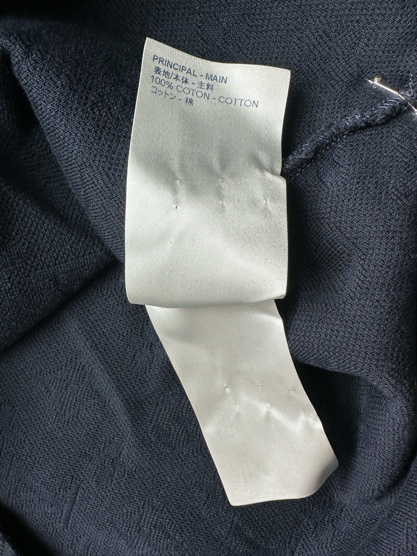 Louis Vuitton Navy Monogram Pocket T-Shirt