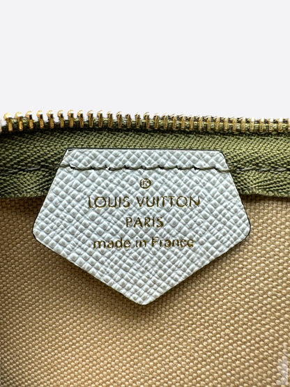Louis Vuitton Khaki Monogram Mini Pochette