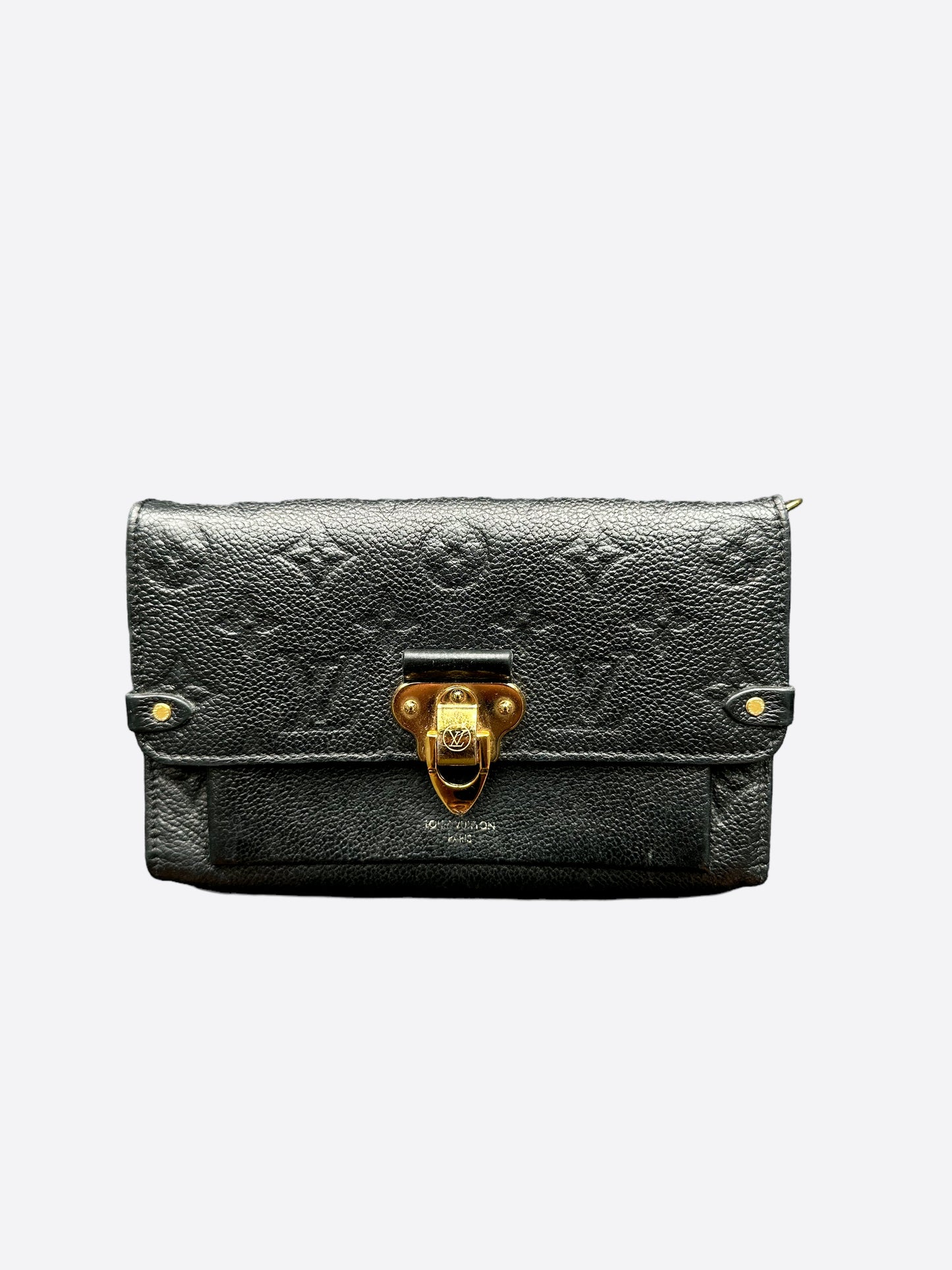 Louis Vuitton MONOGRAM EMPREINTE Vavin chain wallet