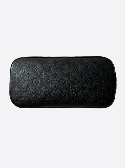 Louis Vuitton Black Monogram Empreinte Neverfull MM