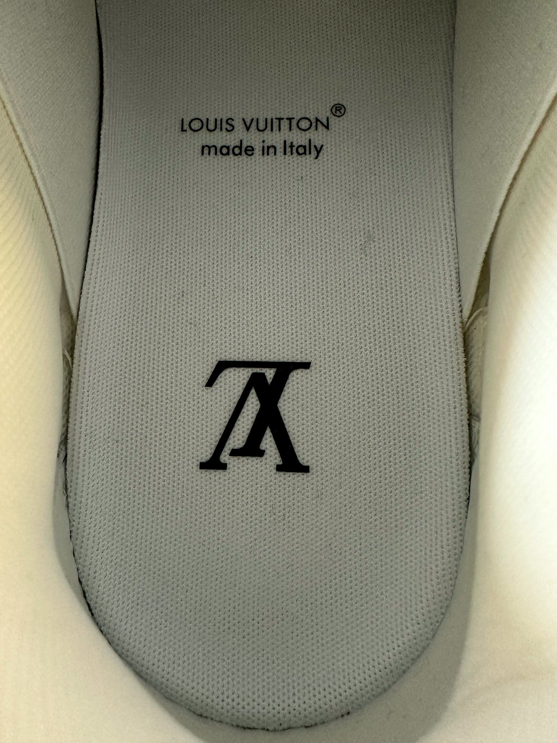 Louis Vuitton Orange Monogram Maxi Trainers