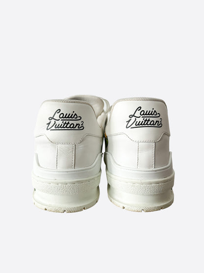 Louis Vuitton Nigo White Duck Logo Trainers